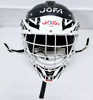 Vintage JOFA Hockey Goalie Helmet Black Mask 390 SR • $249.99