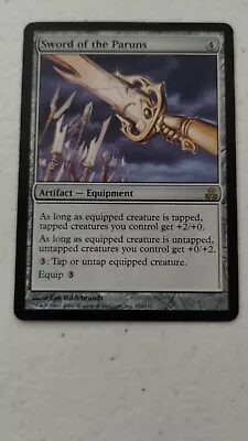 1 Sword Of The Paruns [Guildpact] - Magic The Gathering MTG  LP MTG • $3