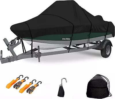 600D Boat Cover 20' - 23' X 100  Heavy Duty Polyester Oxford Boat Covers Fits V- • $114.99