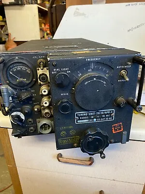 Military Radar Valve Radio Receiver Tuning Unit Barn Find Man Cave • $622.49