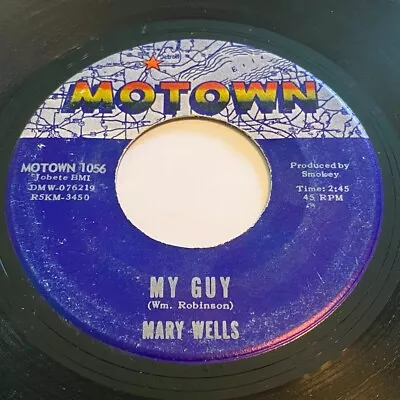 Soul 45 --- Mary Wells - My Guy / Oh Little Boy - Motown 1056 • $6.50