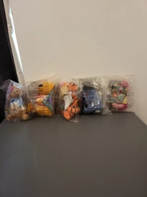 £4 • Buy Mcdonalds Happy Meal 1998 Winnie The Pooh Sealed Plush