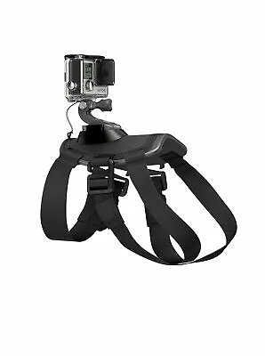 Adjustable Dog Pet Harness Back Mount Strap For GoPro HERO9 8 7 6 5 + 2 J-Hooks • $21.95