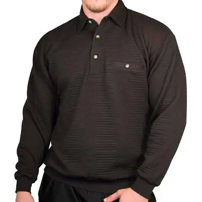 New With Tags LD Sport Solid Textured Long Sleeve Banded Bottom Shirt - 7 Colors • $35.99