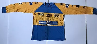 RARE Vintage Suzuki FOX MOTO-X Racing Jersey 1980's Motocross Memorabilia  • $79