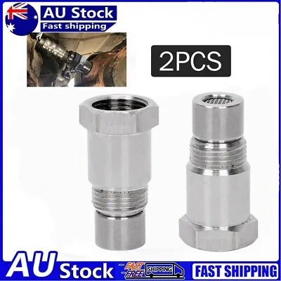 2pcs O2 Oxygen  Sensor Spacer Adapter Catalytic Converter Fix Check Engine Light • $15.67