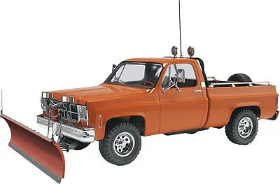 Revell GMC Pickup With Snow Plow 1:24 Scale Model Car Truck Kit 7222 • $23.95