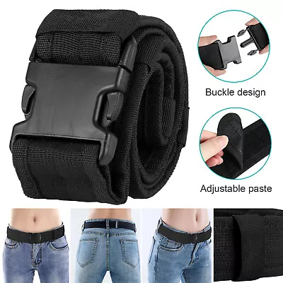 Men Casual Military Tactical Army Adjustable Quick Release Belts Pants Waistband • $10.98