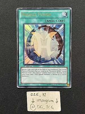 Yugioh - Miracle Fusion - LCGX-EN078 - 1st Edition - Ultra Rare - HP • $3.02