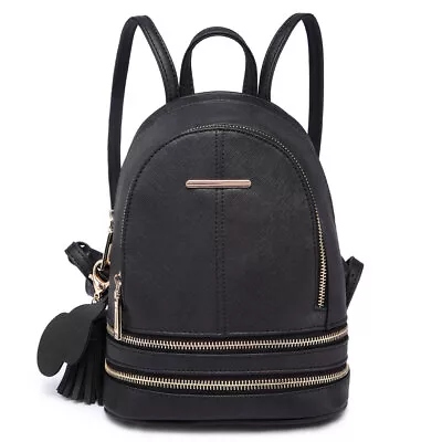 Ladies Girls Small Cute Backpack School Shoulder Bag Travel Daily Bag • £9.99