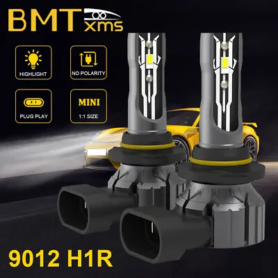 2X 9012 HIR2 LED Headlight Bulb Kit High Low Beam For Dodge Challenger 2015-2020 • $16.99