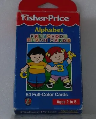 1997 Fisher Price Alphabet Flash Cards Pre-owned • $6.99