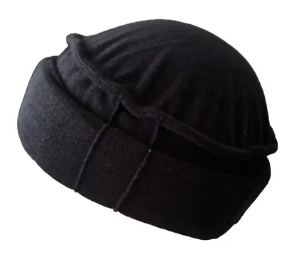 Muslim Kufi Haji Afghan Winter Prayer Hat Skull Cap Topi Men's Woolen  • £14.99