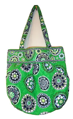 Vera Bradley  Cupcakes  Green Purse Retired Pattern Handbag • $18