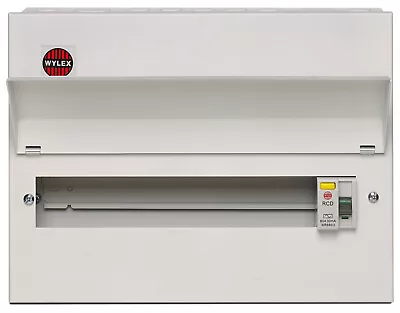 £59.99 • Buy Wylex NMRS1106L Amendment 3 Metal 11 Way Consumer Unit 80A 30mA RCD