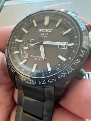 Seiko Sportura GPS Solar Men's Watch New • $400