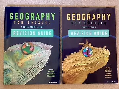 GEOGRAPHY For EDEXCEL A LEVEL YEAR 1 & AS And A LEVEL YEAR 2 Oxford • £10