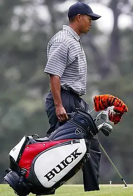 Tiger Woods Golf Staff Bag BUICK TIGER SLAM Bag Signed By Tiger (Collector Item) • $14399.99