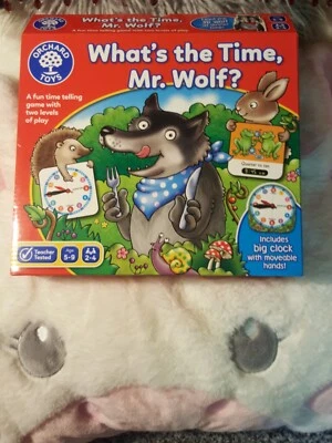 £2.50 • Buy Orchard Toys  What Time Is It Mr. Wolf  Fun Time Telling Game.