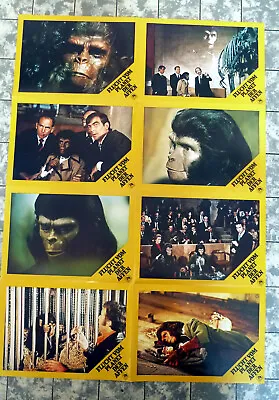 $29.99 • Buy Escape From The Planet Of The Apes 8 German Lobby Cards L C`s Compl. SET RR ´79