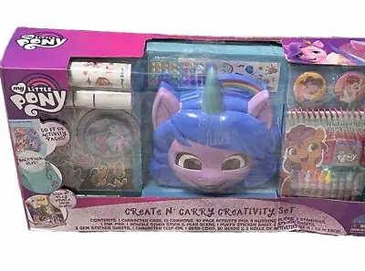 My Little Pony Create And Carry Creativity Art And Craft Kit Value Box 61 Pieces • $21.24