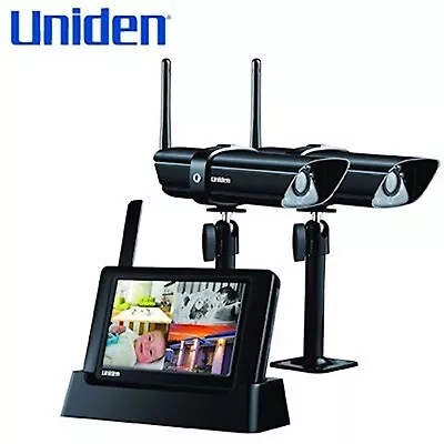 Uniden Guardian G2720 Wireless Surveillance System+TWO CAMERAS Good Condition • $549