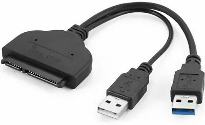 $7.76 • Buy USB 3.0 To SATA External Converter Adapter Cable Lead For 2.5  HDD SSD SATA III