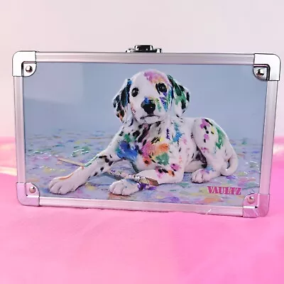 Vaultz Locking Metal Supply Pencil Box - Painted Puppy NEW 90s Vibes Storage Box • $15.95