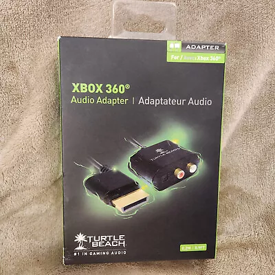 Turtle Beach Ear Force Xbox 360 Audio Adapter Cable Xbox 360 BRAND NEW Open Box • $14.98