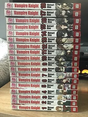 Vampire Knight Manga - Volumes 1-18 - Viz Media - Very Good Condition • £29.99