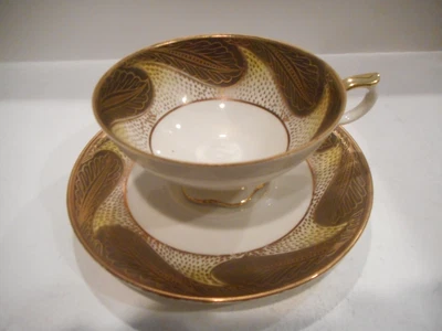 $4.99 • Buy BAVARIA ELFENBEIN PORZELLAN CUP & SAUCER MADE IN GERMANY Set #22