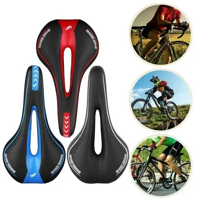 Man Saddle Mountain Bicycle Seat Soft Gel Padded With Breathable Balaclava Mask • $12.99