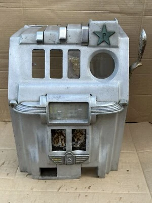 $449.99 • Buy Antique Pace Deluxe Comet Slot Machine Upper  Lower Casting Original Coin OP VTG