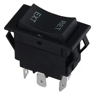 Momentary Car Ship Switch Reverse Polarity Rocker Switch DPDT ON-Off-ON 6 Pin... • $14.92