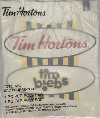 £69.15 • Buy Tim Hortons Justin BIEBER Timbiebs Tim Biebs Messenger Tote Bag