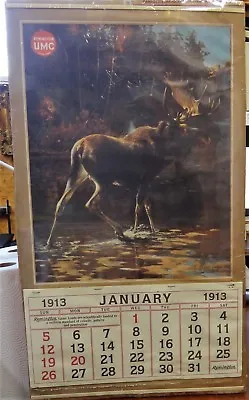 1913 Remington-UMC Reproduction Calendar Rungius Image • $34.95