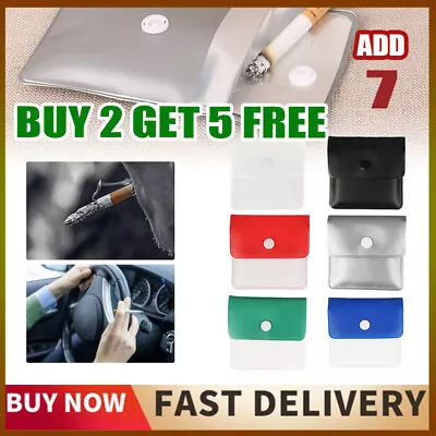 £2.59 • Buy New Pocket Ashtray Portable Smoking Cigarette Ash Pouch Fireproof Odorless Bag