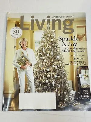 Martha Stewart Living Magazine Dec 2020 Christmas Sparkle Joy Feastive Meal Tree • $9.99