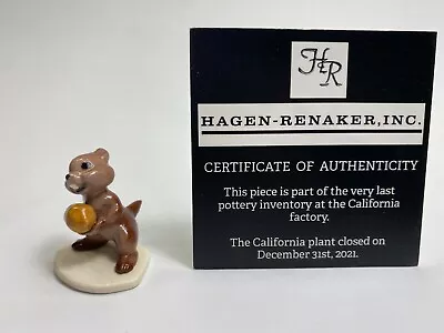 Hagen Renaker #133 81 NOS Chipmunk W/ Acorn 2021 Last Of The Factory Stock  • $11.99