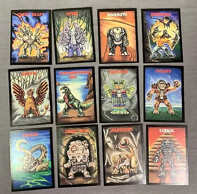 1991 Monster In My Pocket  42 Card Near Set PLUS 20 Card Puzzle Near Set • $29.95