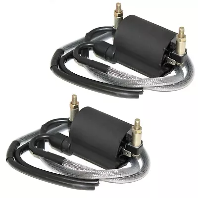 Front Rear Ignition Coils For Kawasaki VN1600B Vulcan 1600 Mean Streak 2004-2008 • $46.99