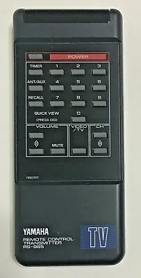 Genuine Yamaha RS-965 TV Remote Control Transmitter OEM Vintage Tested New • $7.47