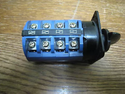 Kraus & Naimer C32 3 Position AC Mains Switch CSA 45A 600V 30HP 3 Phase. • $39