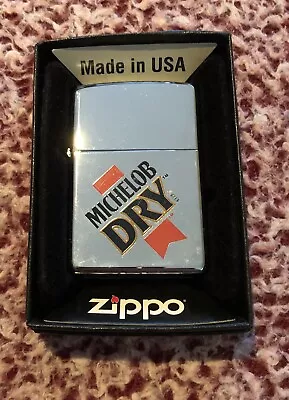 Zippo Lighter Michelob Dry Logo High Polished Design • $79.95