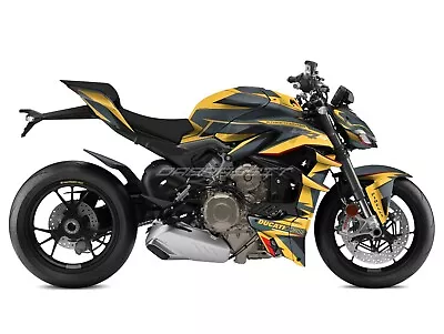 NEW Graphic Kit For DUCATI Streetfighter V4&V4S(20~22) Full Graphic Kit (SF-Y) • $232