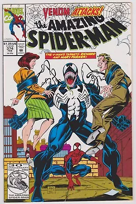 Amazing Spiderman #374 Marvel Comics 1993 Venom Attacks! NM • $11.95