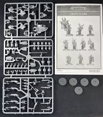 5 Grave Guard Warhammer Undead Skeletons Legions Nagash Sigmar • $32
