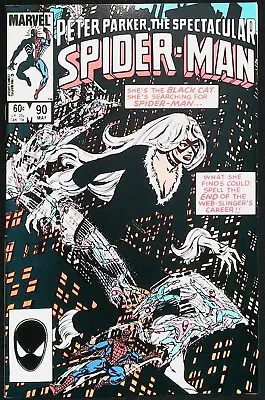 Spectacular Spider-Man #90 (1984) Direct Edition 2nd App Of Black Costume • $63