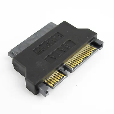 1.8  Micro SATA 7+7+2 16P HDD SSD To 2.5  SATA 7+15 22p HDD Convertor Adapter • $7.99