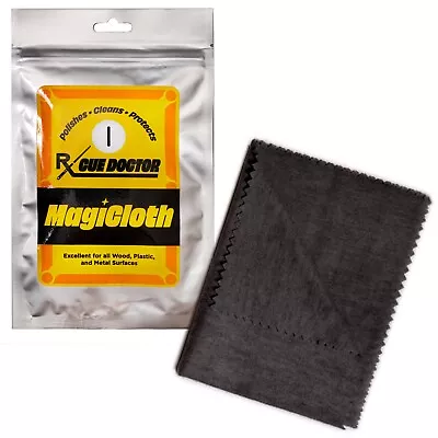 Cue Doctor Billiard Pool Cue MagiCloth Polishes Cleans Protects • $11.47